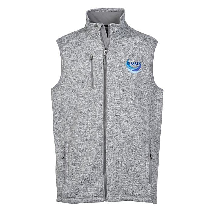 Heathered Fleece Vest - Men's