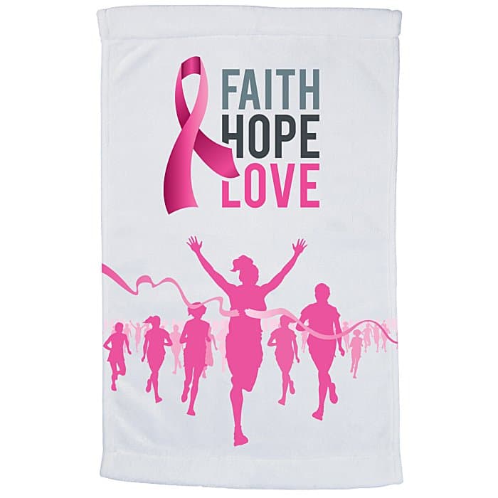 Full Color Microfiber Velour Sport Towel - 18 inches x 11 inches
