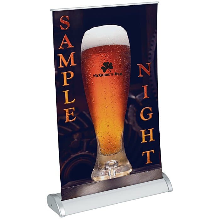 Breeze Tabletop Retractable Banner Display - 11 inches