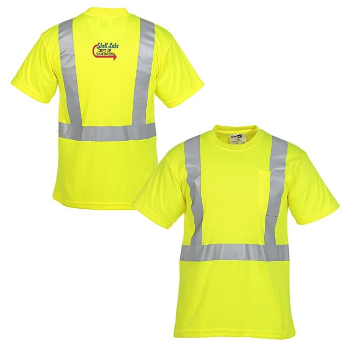 High Visibility Short Sleeve Safety T-Shirt