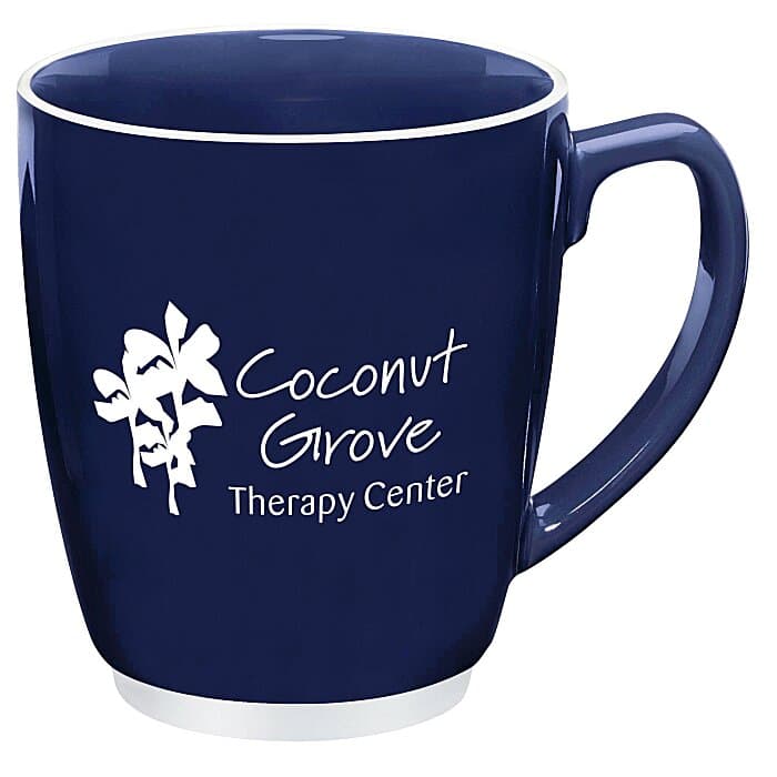 Color Accent Bistro Ceramic Mug - 20 oz