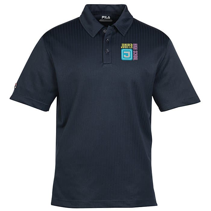 FILA Glasgow Striped Polo - Men's