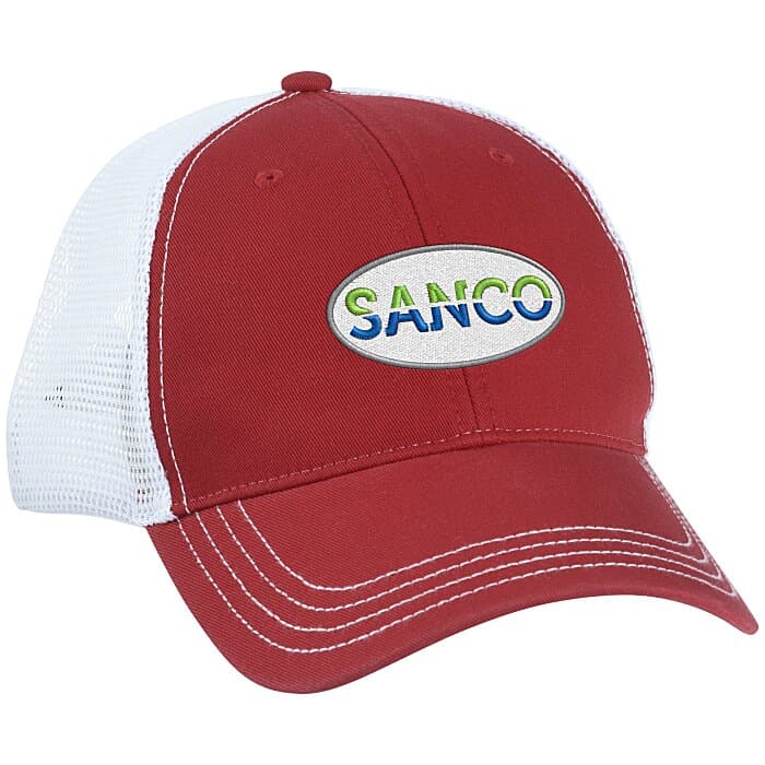 Richardson Washed Mesh Back Trucker Cap