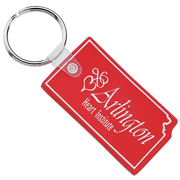 Kansas Soft Keychain - Translucent