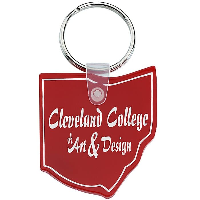 Ohio Soft Keychain - Opaque