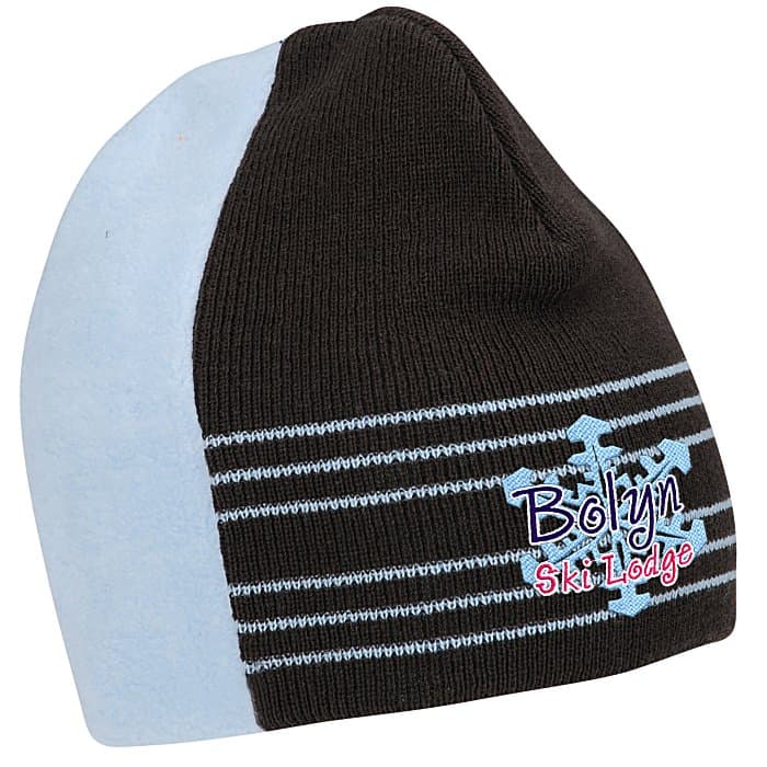 Argyle Fine Knit Beanie