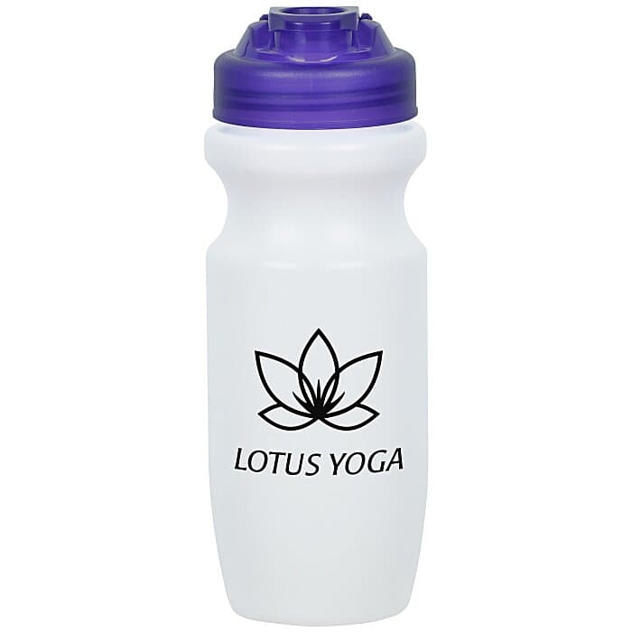Move-It Bike Bottle with Flip Lid - 20 oz - Translucent