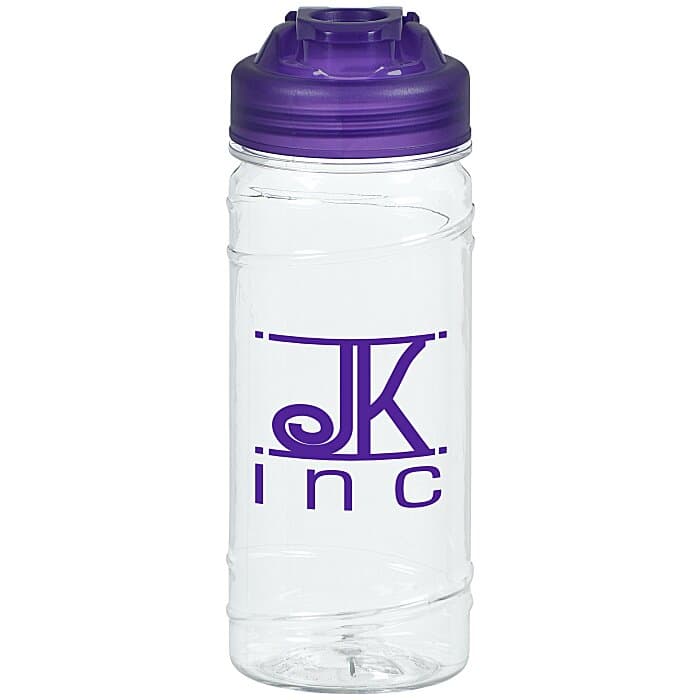 Refresh Cyclone Water Bottle with Flip Lid - 16 oz - Clear