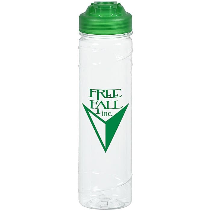 Refresh Cyclone Water Bottle with Flip Lid - 24 oz - Clear