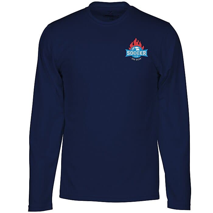 Boston Long Sleeve Training Tech Tee - Men's - Embroidered