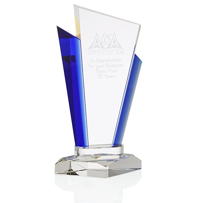 Inclination Crystal Award - 8 inches
