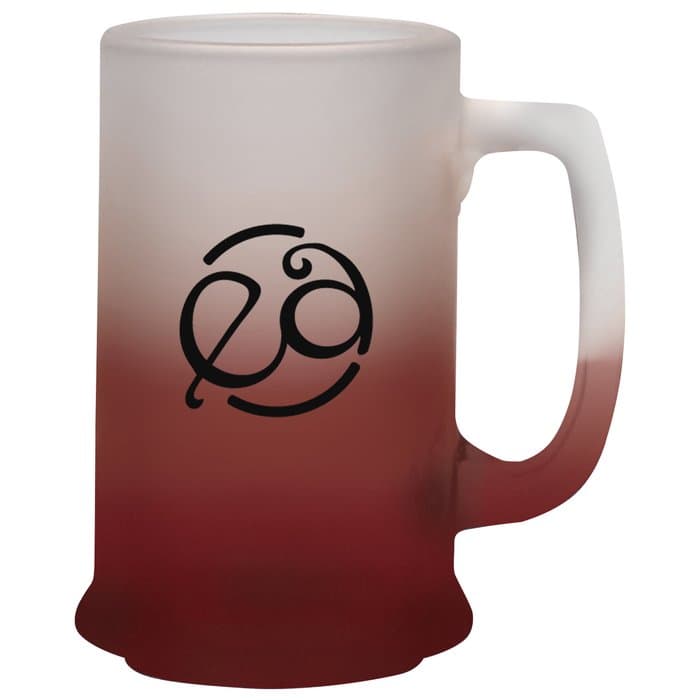 Glass Tankard Mug - 14.5 oz - Frosty Color