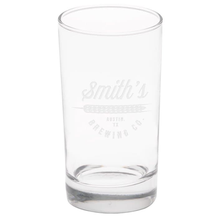 Side Water Glass - 7 oz - Deep Etch