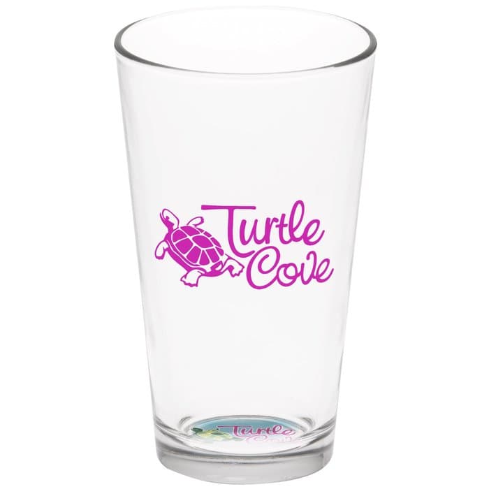 Pint Glass - 16 oz - Bottom Full Color
