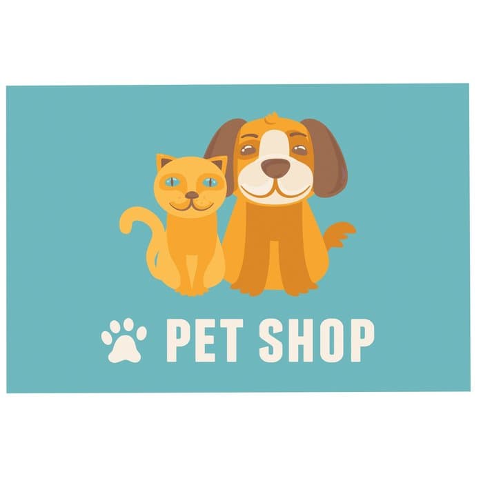 Full Color Static Decal - Rectangle - 4 inches x 6 inches