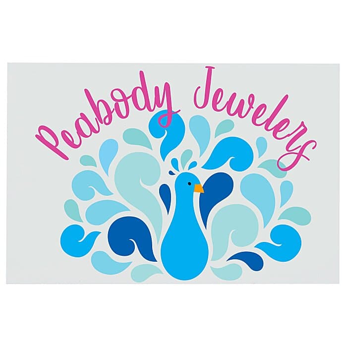 Full Color Sticker - Rectangle - 5 1/2 inches x 8 1/4 inches