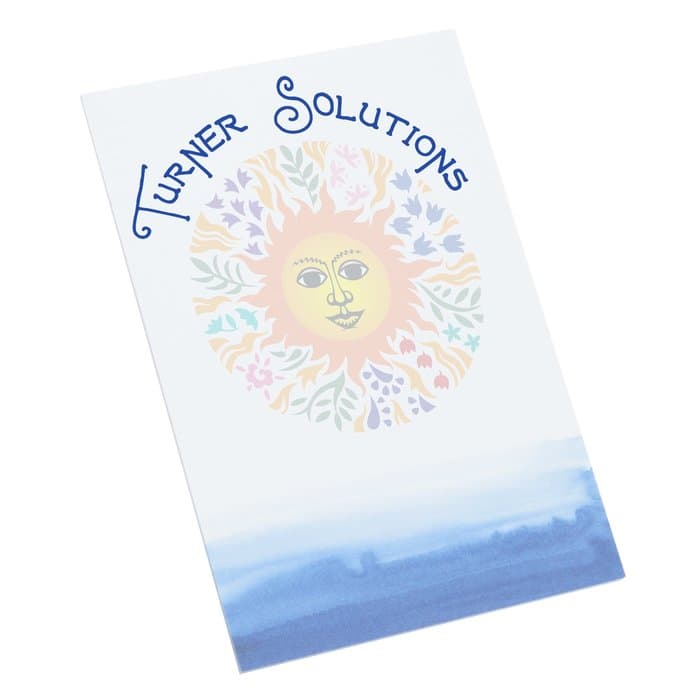 Souvenir Designer Notepad - 6 inches x 4 inches - 25 Sheet - Watercolor