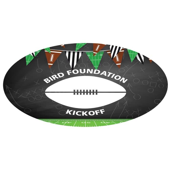 Full Color Static Decal - Oval - 1 inch x 2 inches