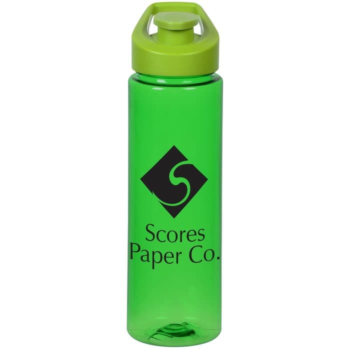 Colorful Bottle with Flip Lid - 24 oz