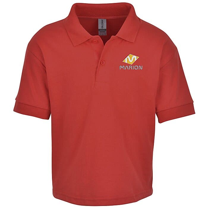 Gildan 6-oz DryBlend Jersey Polo - Youth
