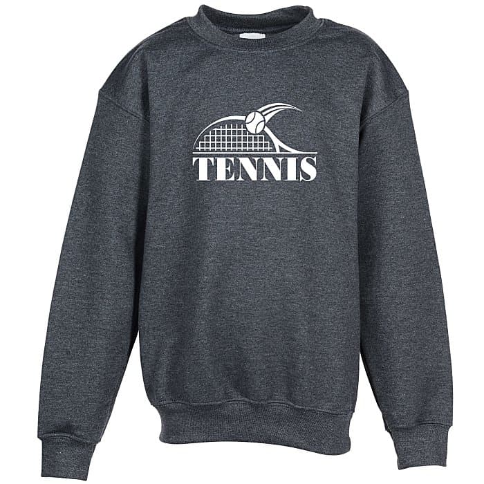 Gildan 8-oz Heavy Blend 50/50 Crew Sweatshirt - Youth - Screen