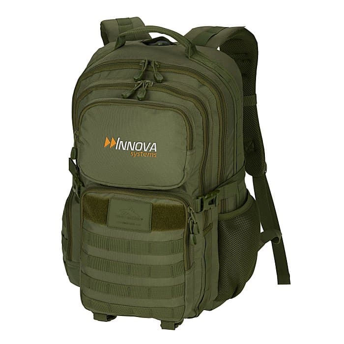 High Sierra Tactical 15-inch Laptop Backpack - Embroidered