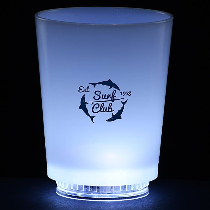 Light-Up Frosted Glass - 11 oz. - Solid
