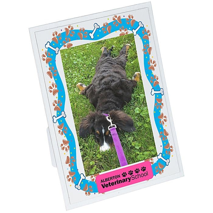 Full Color Dual Easel Frame - 4 inches x 6 inches