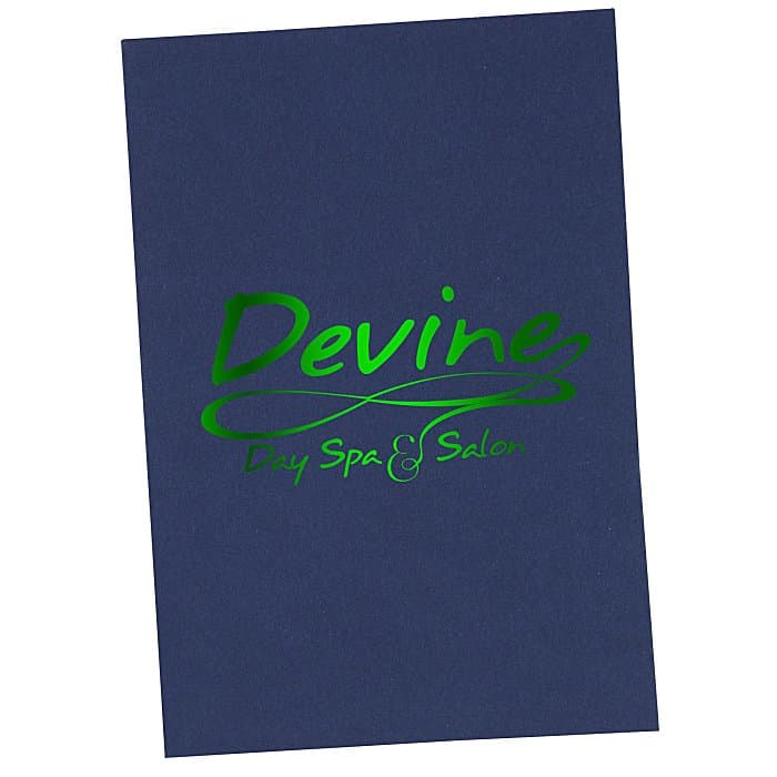 Paper Two-Pocket Mini Folder - 8 3/4 inches x 6 inches