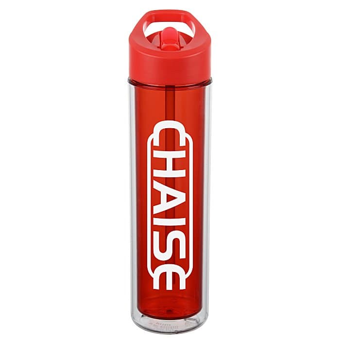 Chiller Insulated Bottle with Flip Straw Lid - 16 oz