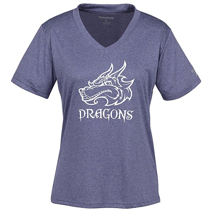 Reebok Performance Tee - Ladies' - Heathers - Screen