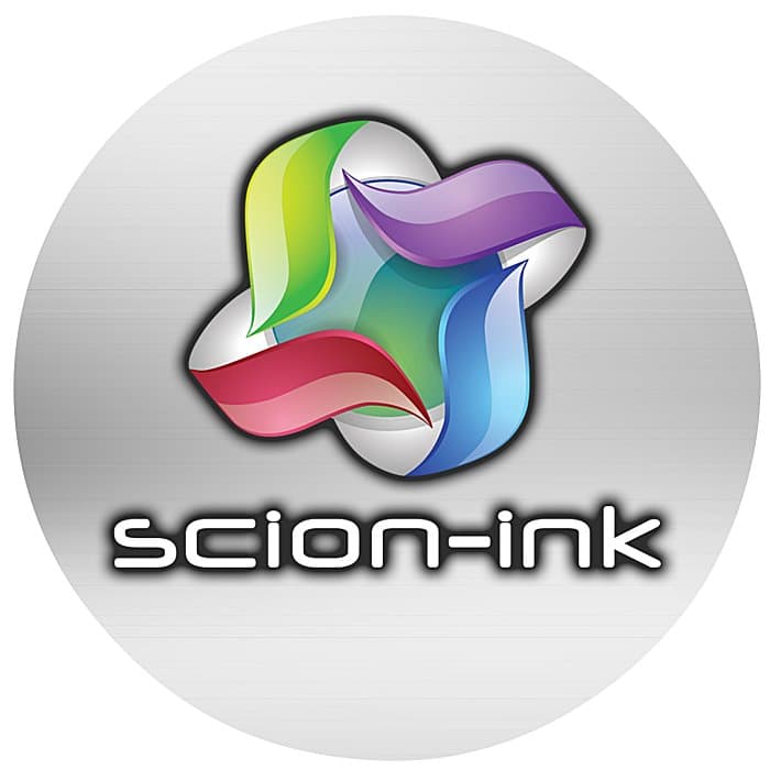 Full Color Chrome Sticker - Circle - 2 inches