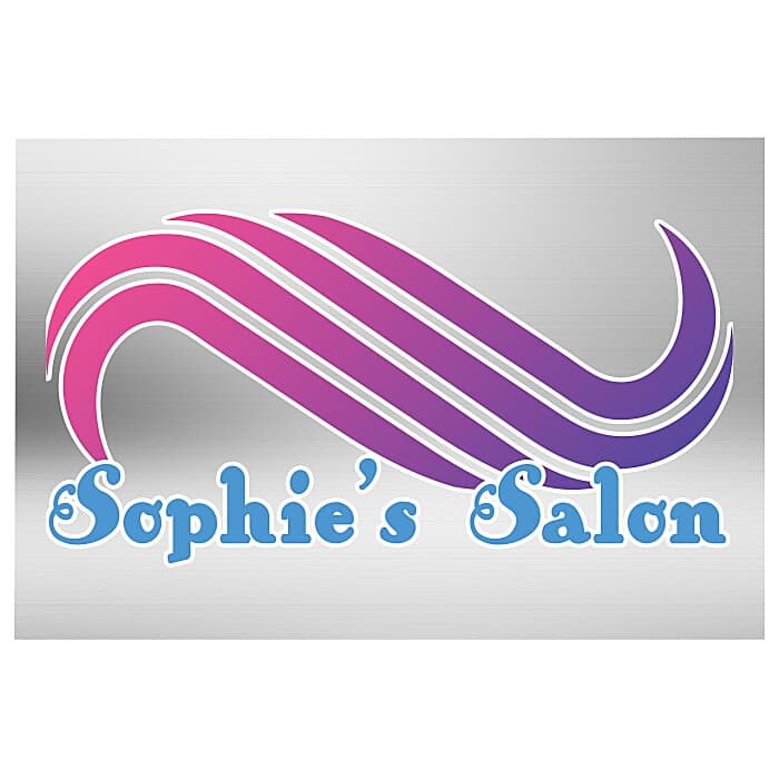 Full Color Chrome Sticker - Rectangle - 2 inches x 3 inches