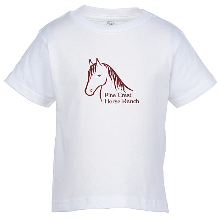 Rabbit Skins Jersey T-Shirt - Toddler - White