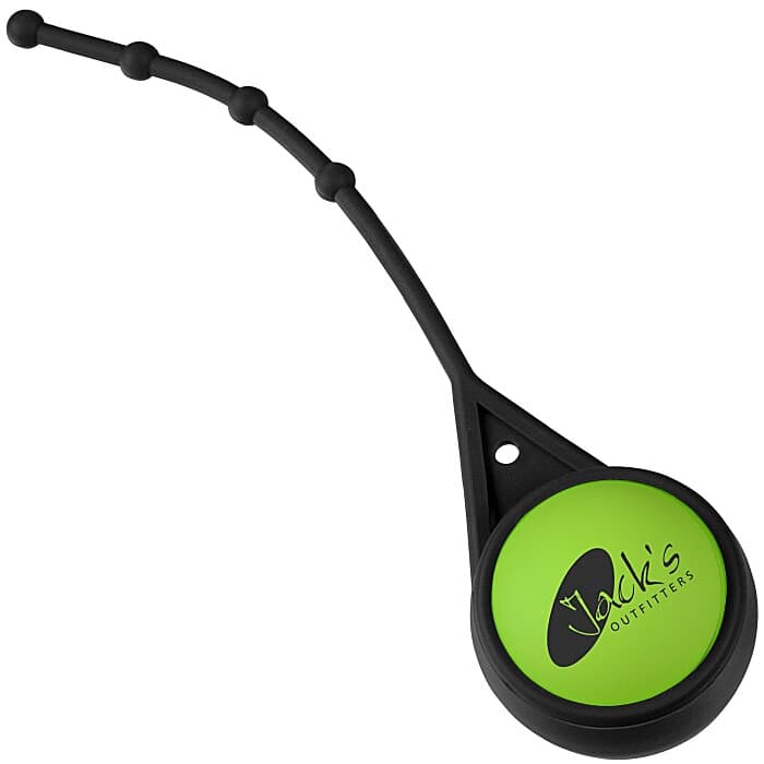 Soft Touch Round Lip Balm with Leash