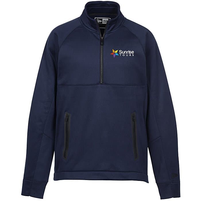 New Era Avenue 1/4-Zip Pullover - Men's - Embroidered