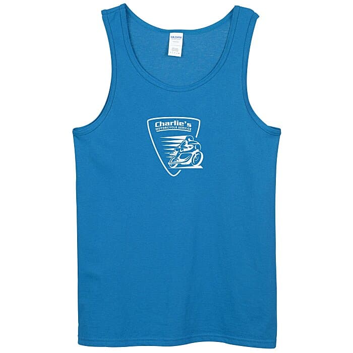 Gildan 5.3-oz Cotton Tank Top - Men's