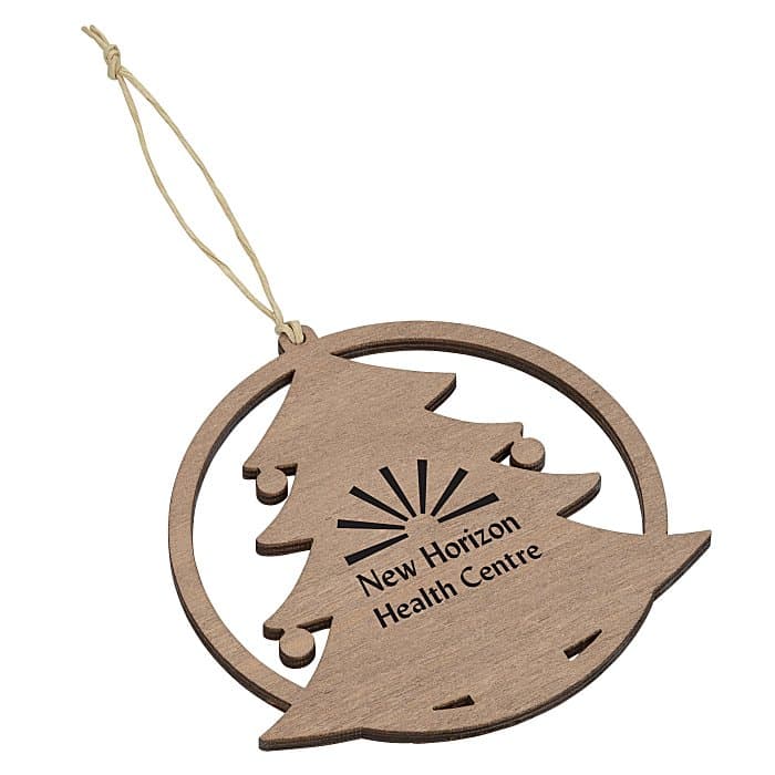 Wood Ornament - Tree