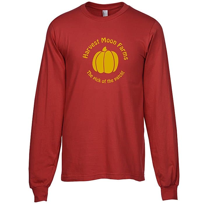 American Apparel Fine Jersey LS T-Shirt - Men's