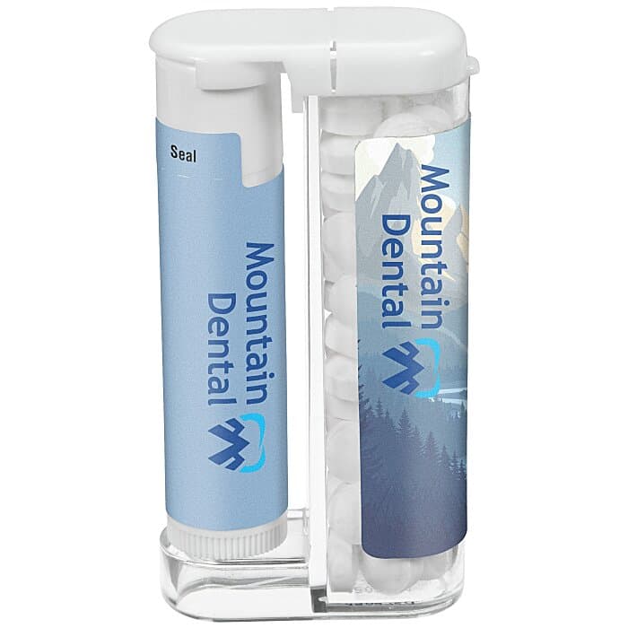 Dual Use Lip Balm with Mints