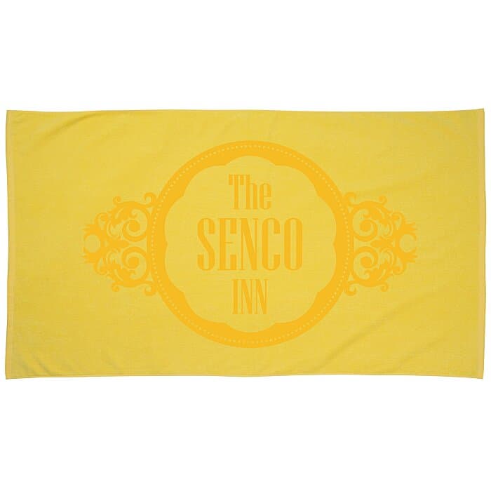 Oversize Velour Beach Towel - Colors