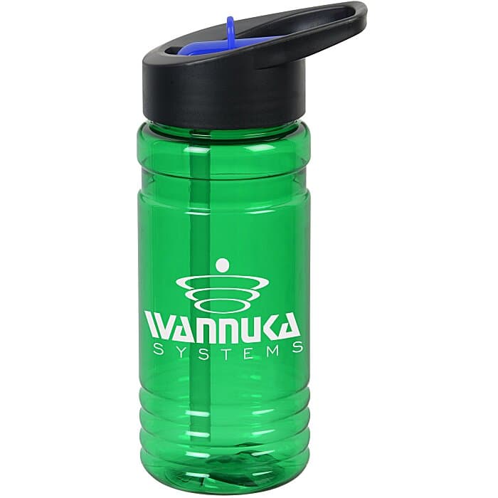 Big Grip Bottle with Two-Tone Flip Straw Lid - 20 oz