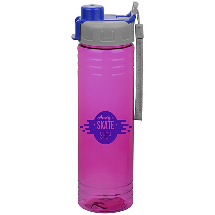 Halcyon Water Bottle with Quick Snap Lid - 24 oz