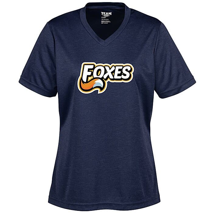 Zone Performance Tee - Ladies' - Heathers - Full Color