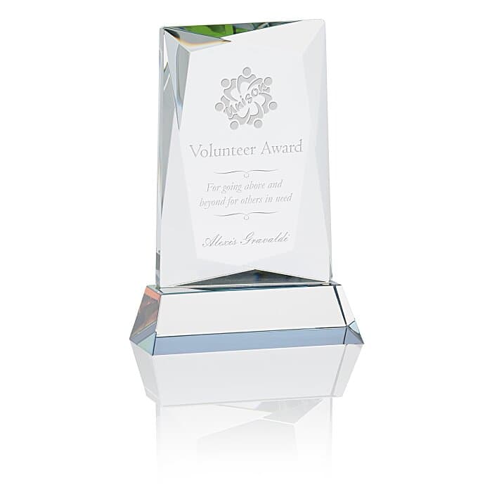 Achievement Crystal Award - 6 inches