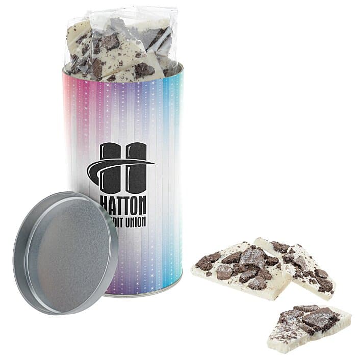 Cookies & Cream Bark Gift Tube