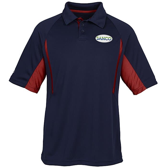 Aspire Snag Resistant Colorblock Polo - Men's