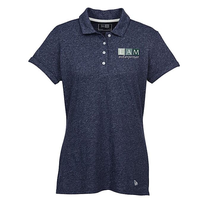 New Era Heather Twist Polo - Ladies'