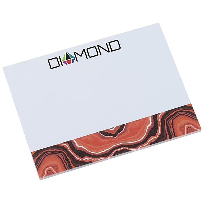 Souvenir Designer Sticky Note - 3 inches x 4 inches - Geode - 25 Sheet
