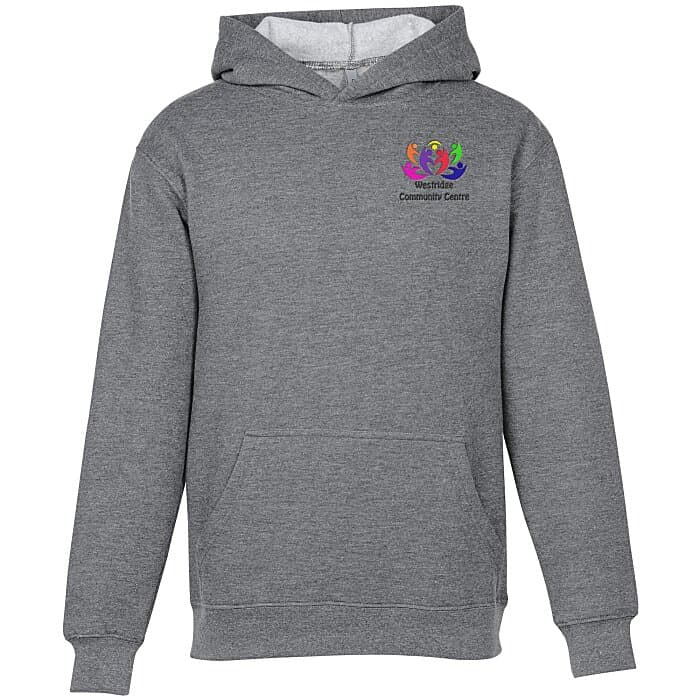 Lightweight 7 oz. Fleece Hoodie - Embroidered
